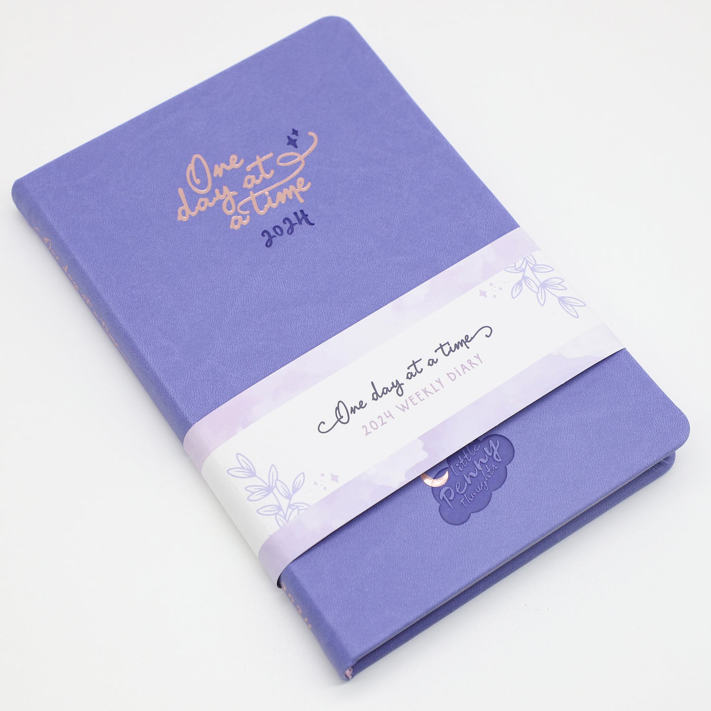 "One Day At A Time" 2024 Motivational Diary - Productivity Planner