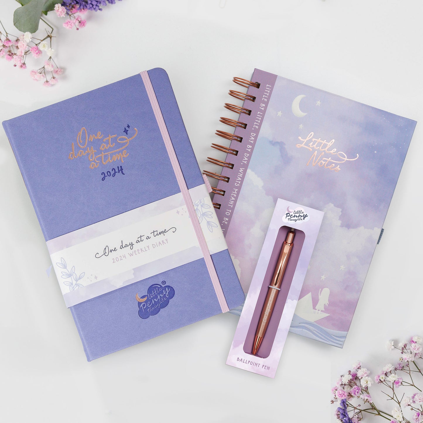 The Writers Set - Diary, Notebook & Pen