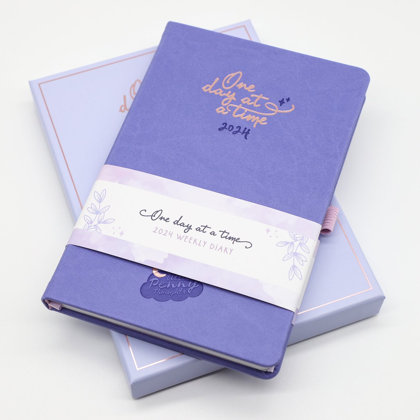 NEW - "One Day At A Time" 2024 Motivational Diary - Productivity Planner