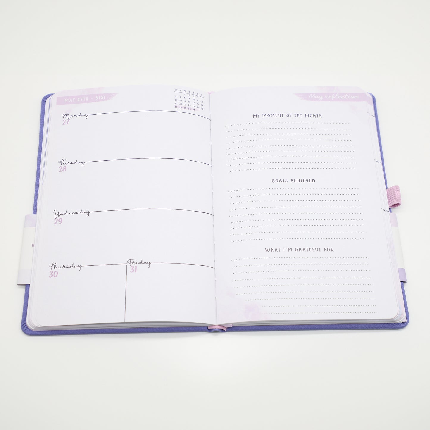 NEW - "One Day At A Time" 2024 Motivational Diary - Productivity Planner