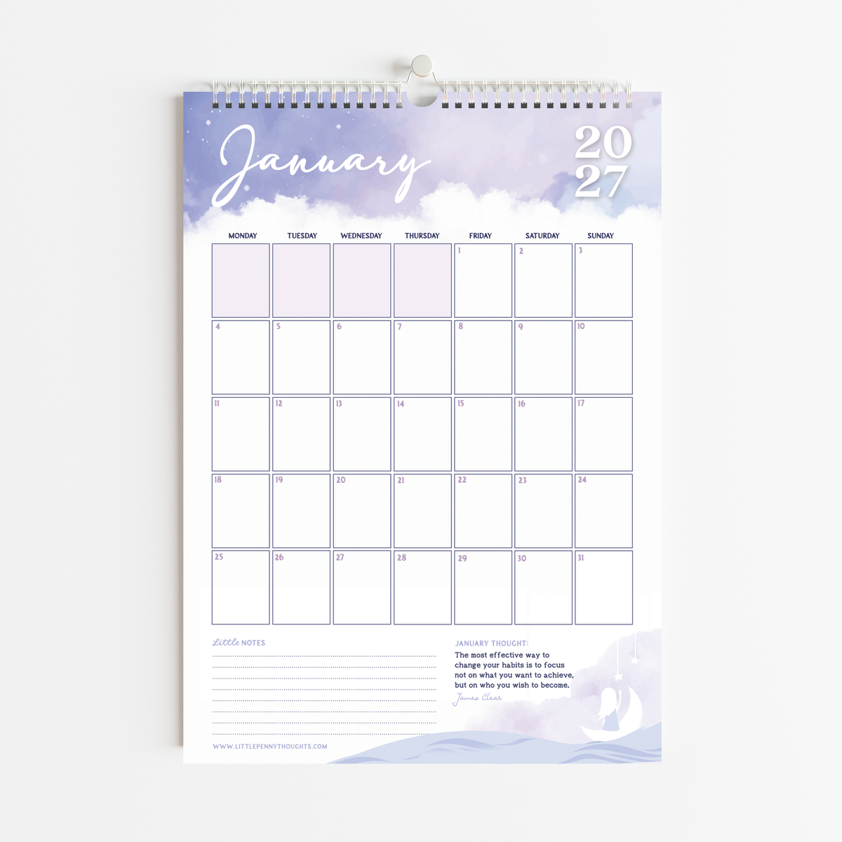 2027 Wall Calendar