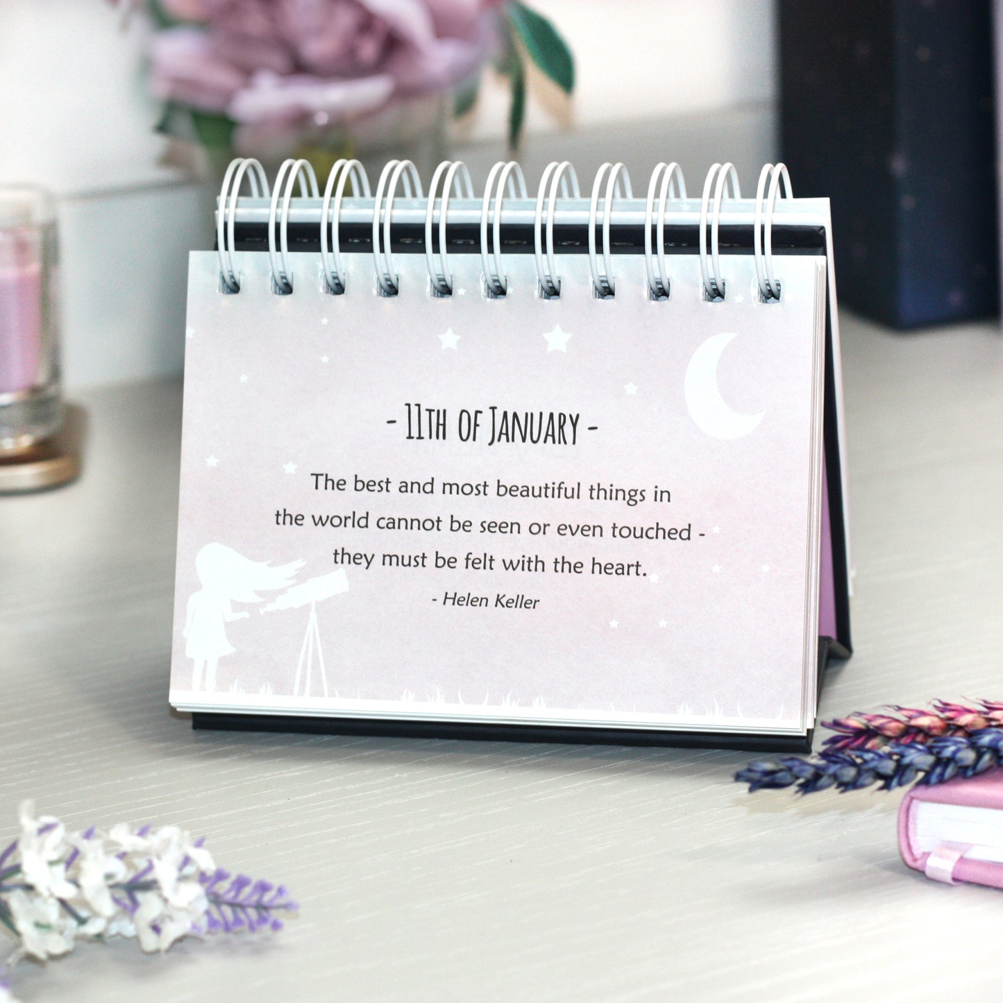 Vol I - Little Penny's Book of Thoughts - Flip Calendar