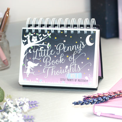 Vol I - Little Penny's Book of Thoughts - Flip Calendar